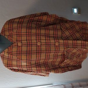 Vintage lined cape